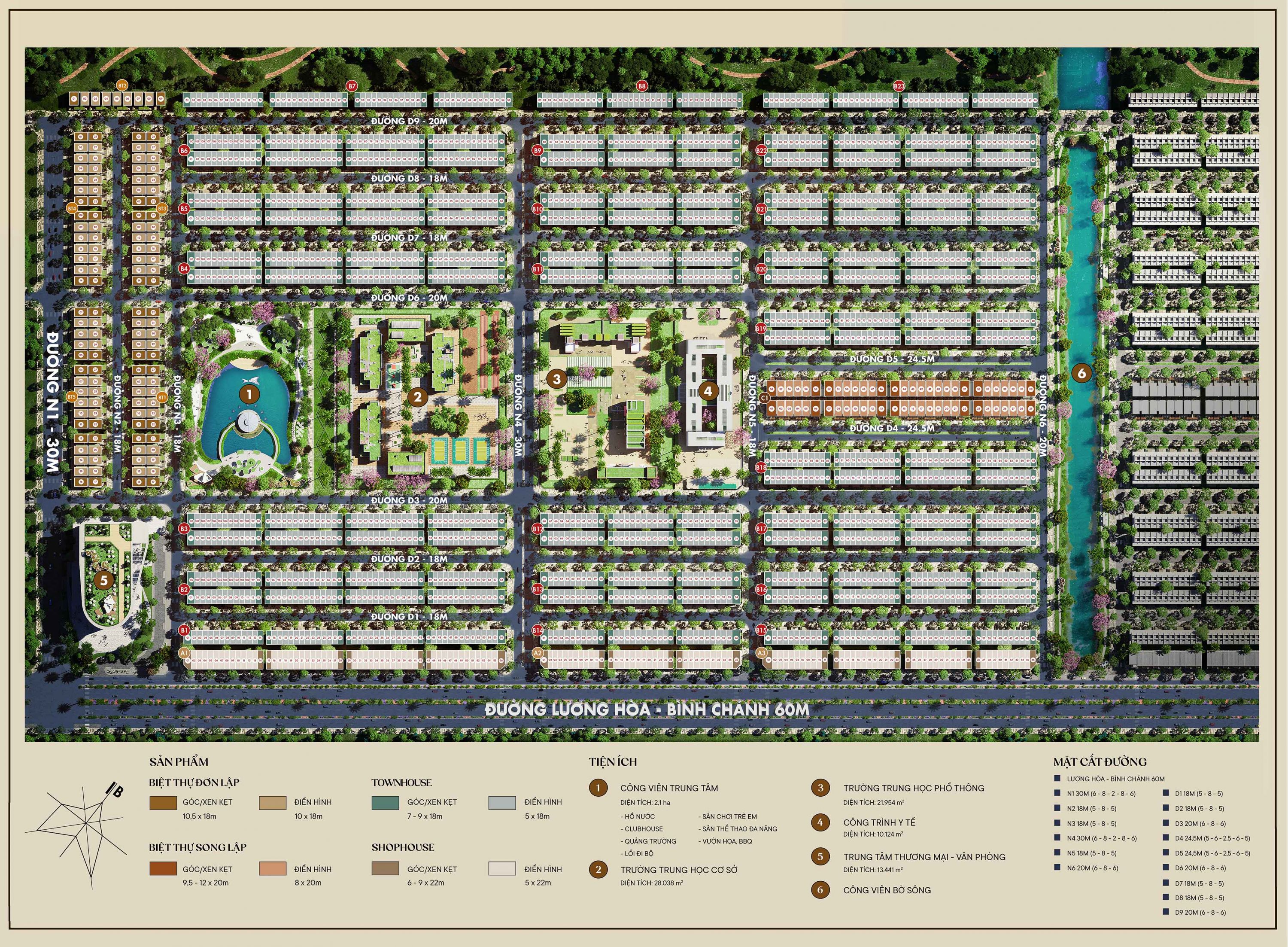 Mặt bằng tổng thể