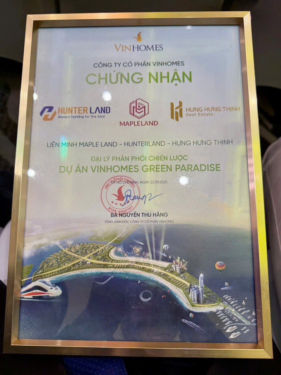 Hưng Hưng Thịnh – Đại lý phân phối chiến lược Vinhomes Green Paradise.