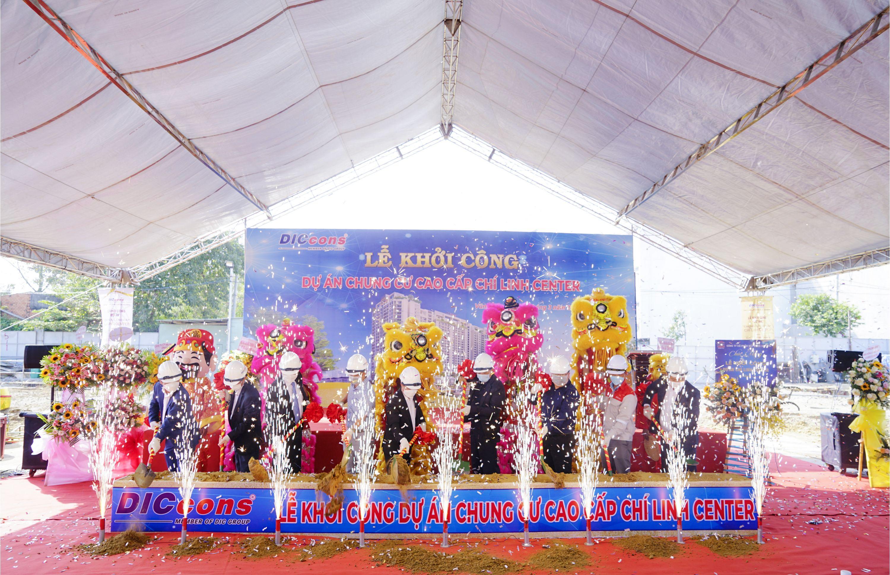DICcons khởi công dự án Chí Linh Center