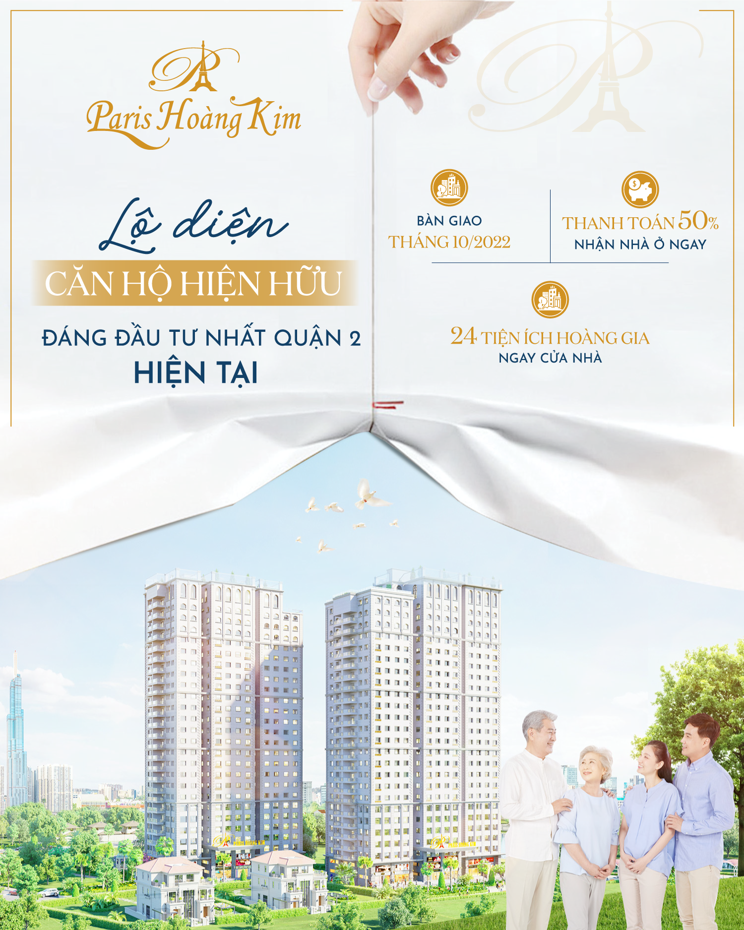 LỘ DIỆN CĂN HỘ ĐÁNG SỞ HỮU NHẤT QUẬN 2 HIỆN TẠI!