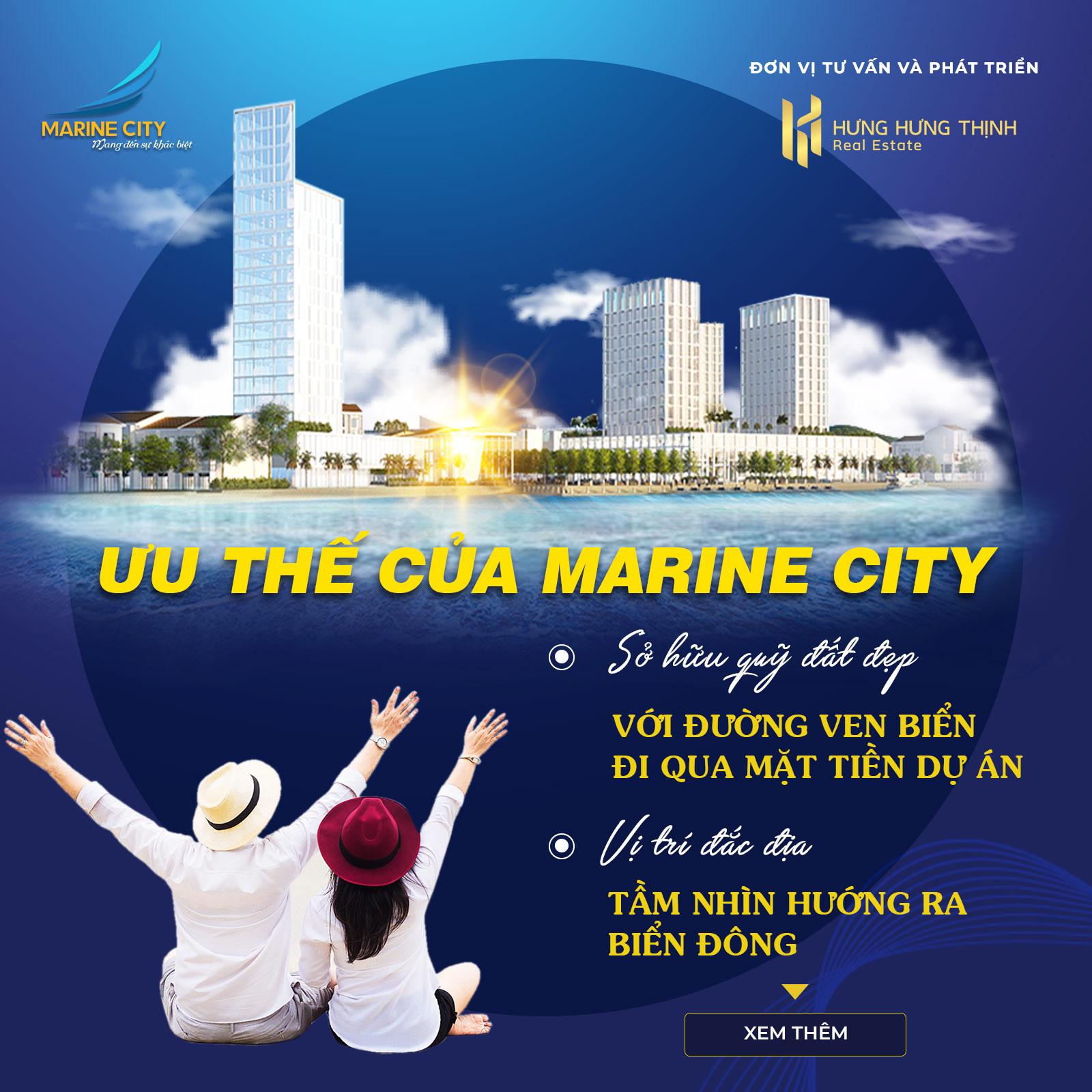 Ưu thế của dự án Marine City.